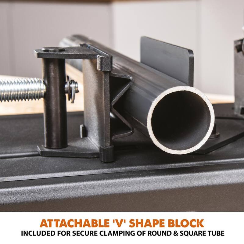 Si embargo, el corte de sierra Evolution Power Tools de 15 amperios de 14 pulgadas con V-Block y hoja de 32 dientes multifuncional - R355CPS.