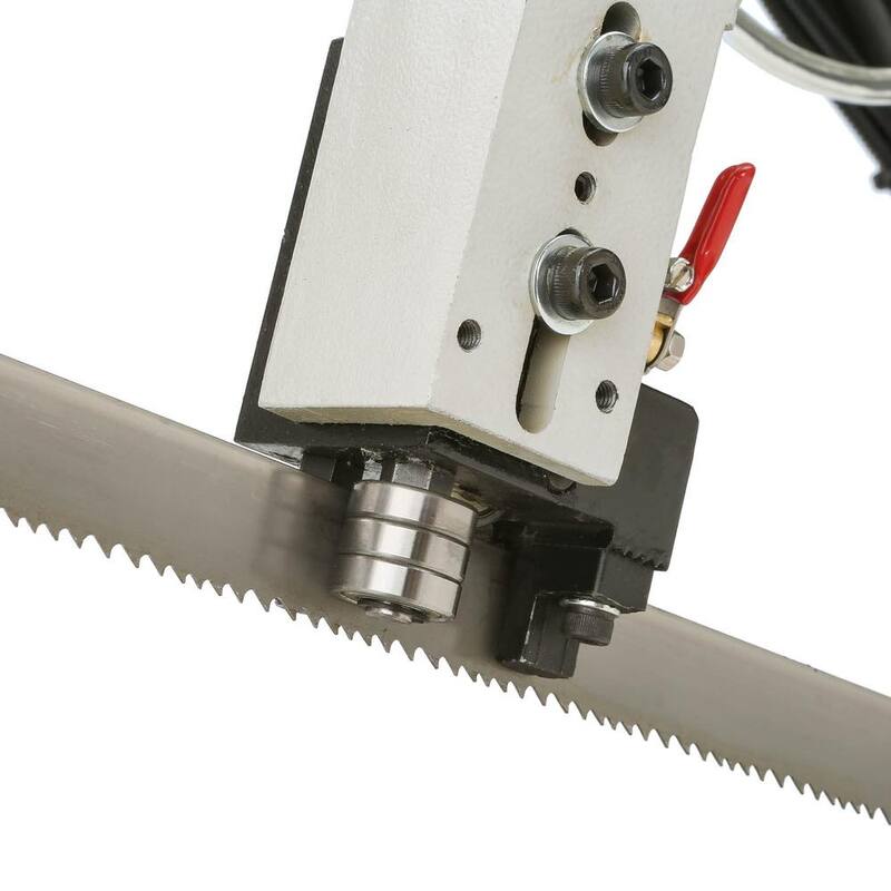 Si quieres comprar un sierra de cinta para cortar metal de 10 pulgadas por 18 pulgadas y 2 caballos de fuerza, este es el producto que necesitas - G0592 de Grizzly Industrial.