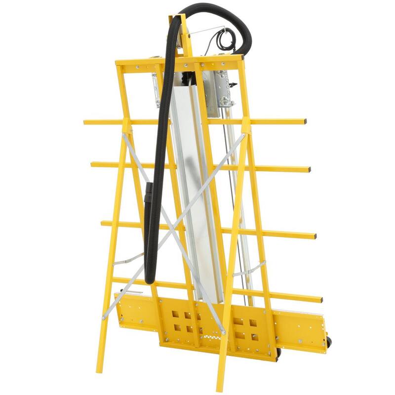 Sierra paneles eléctrica SawTrax Varsity Series de 64 pulgadas con corte transversal de 15 amperes y hoja de 7.25 pulgadas con marco de tamaño compacto - C64VP