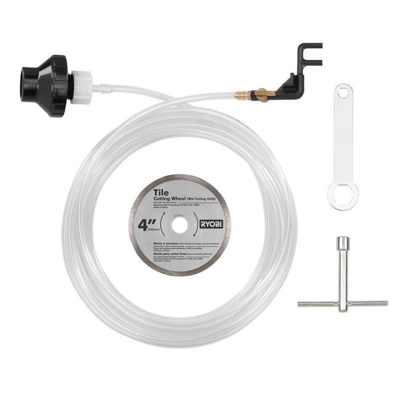 RYOBI 12 amperios Saw de baldosas húmedas con cable de 4 pulgadas - TC401