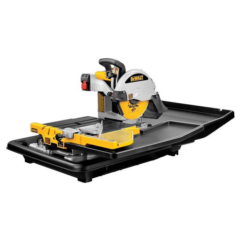 Sierra húmeda para azulejos DEWALT de 10 pulgadas - D24000