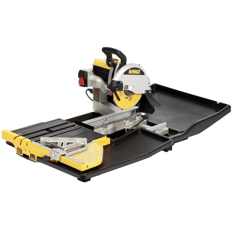 Sierra húmeda para azulejos DEWALT de 10 pulgadas - D24000