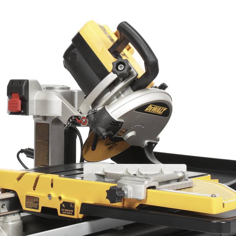 Sierra húmeda para azulejos DEWALT de 10 pulgadas - D24000