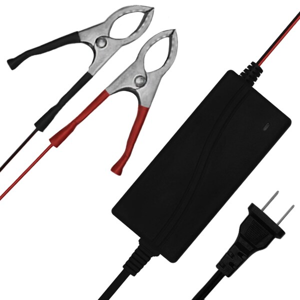 Mighty Max Battery 12 Volt 1 Amp SLA Battery Charger and Maintainer - MAX3480355