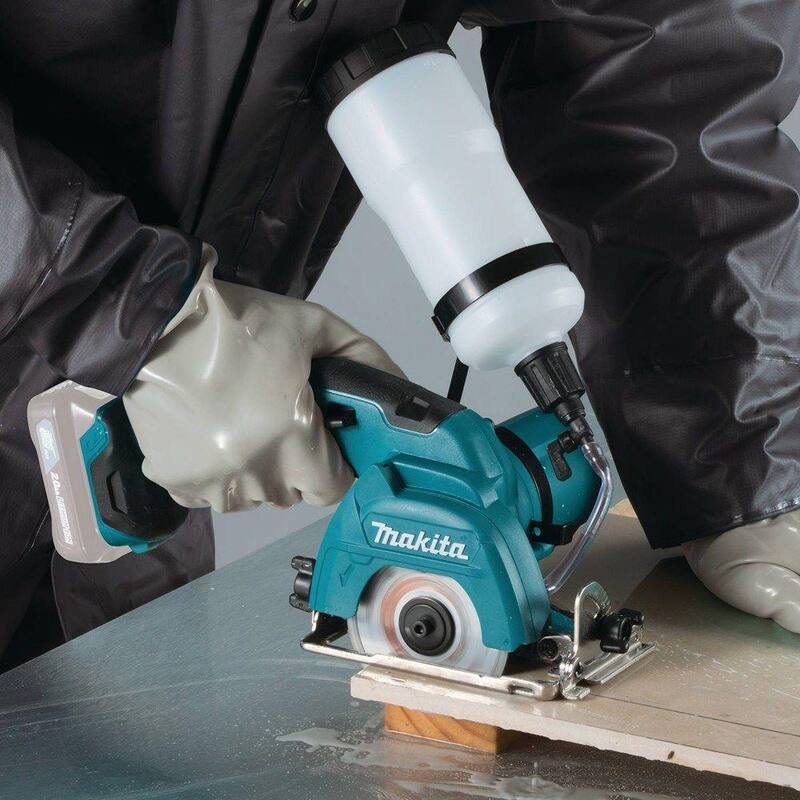 Makita 12V max CXT Sierra inalámbrica de azulejo/vidrio de litio de 3-3/8 pulgadas (herramienta únicamente) - CC02Z