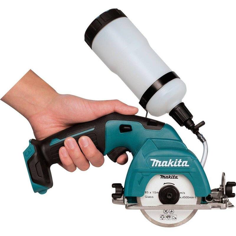 Makita 12V max CXT Sierra inalámbrica de azulejo/vidrio de litio de 3-3/8 pulgadas (herramienta únicamente) - CC02Z