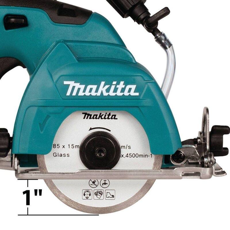 Makita 12V max CXT Sierra inalámbrica de azulejo/vidrio de litio de 3-3/8 pulgadas (herramienta únicamente) - CC02Z