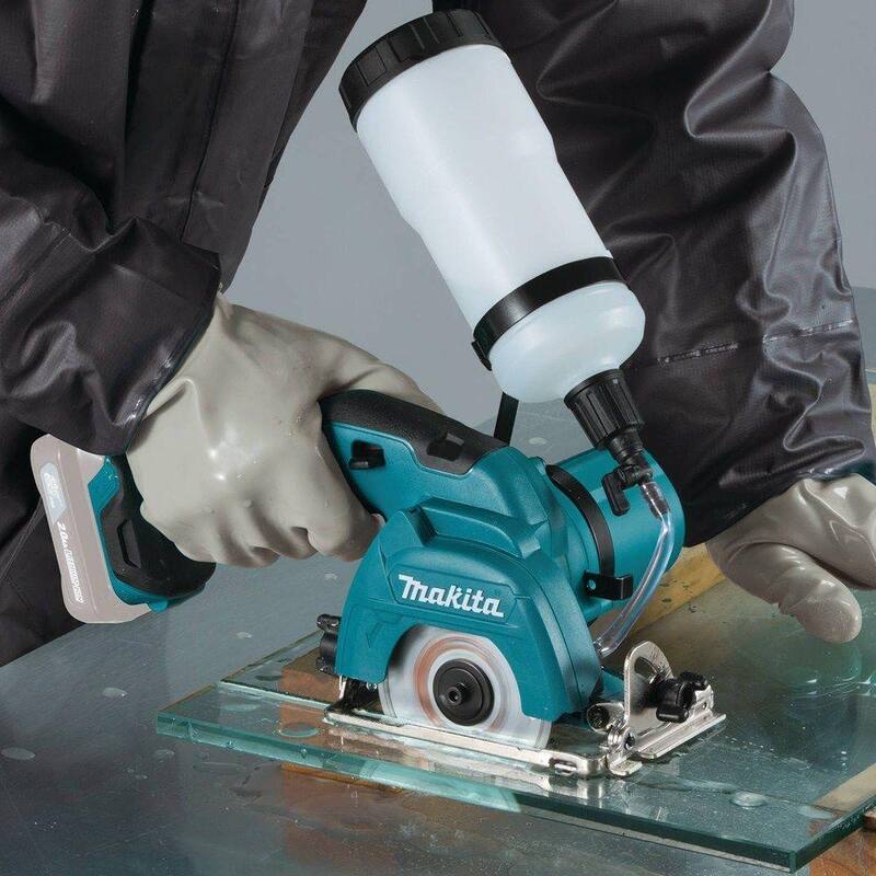 Makita 12V max CXT Sierra inalámbrica de azulejo/vidrio de litio de 3-3/8 pulgadas (herramienta únicamente) - CC02Z