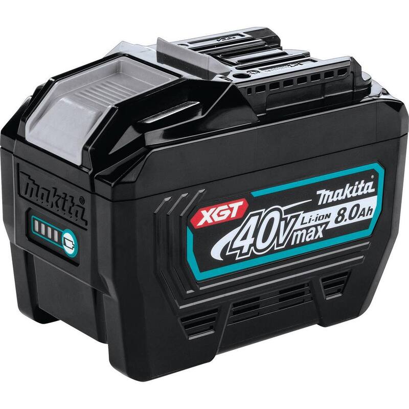 Kit de cortadora de energía sin escobillas Makita 80V máx (40V máx X2) XGT de 14 pulgadas con 4 baterías (8.0Ah) y batería 40V máx XGT 8.0Ah - GEC01PL4-BL4080