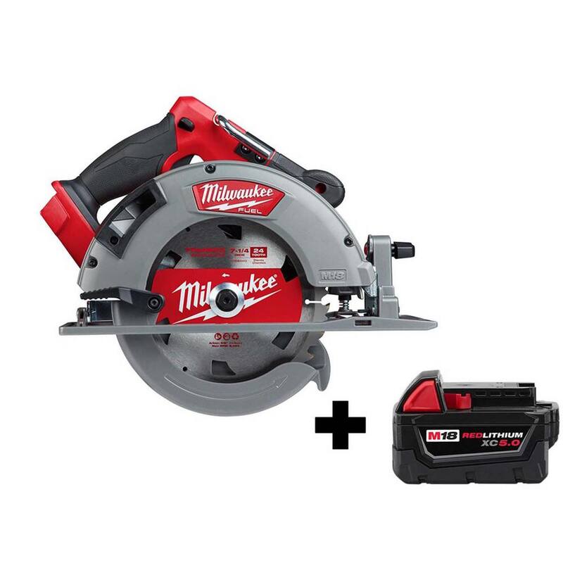 Si respetamos que no se debe traducir el nombre de la marca del producto, el título en español sería: Sierra circular inalámbrica sin escobillas de 18V Milwaukee M18 FUEL 7-1/4 pulgadas con batería M18 de 5.0 Ah - 2732-20-48-11-1850.