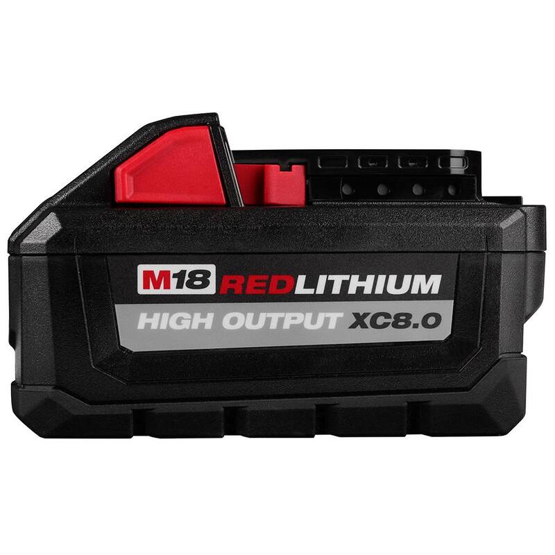 Sierra circular inalámbrica de 18V con batería de iones de litio de 7-1/4 pulgadas con alta capacidad de descarga XC 8.0Ah - 2732-20-48-11-1880