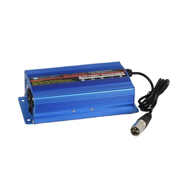 Mighty Max Battery 24 Volt 8 Amp Charger For M-D-EN0801, E201162 27LJ - MAX3496973