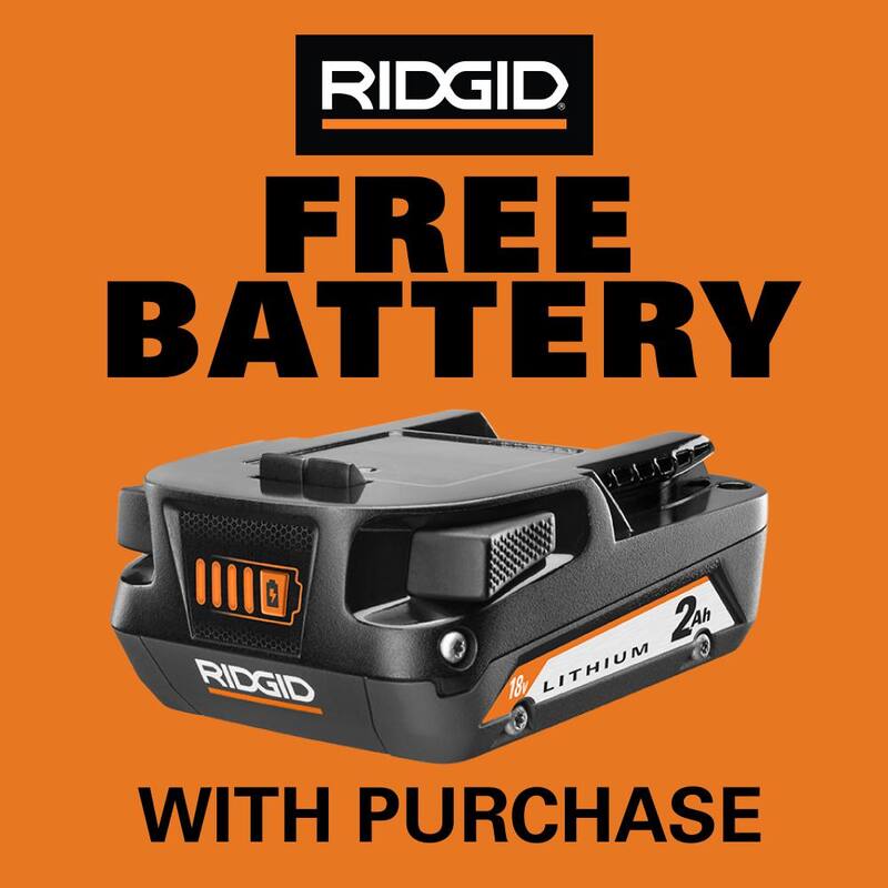 Llave de impacto angular derecha inalámbrica subcompacta sin escobillas RIDGID de 18V con batería de salida máxima de 2.0 Ah - R8721B-AC840020
