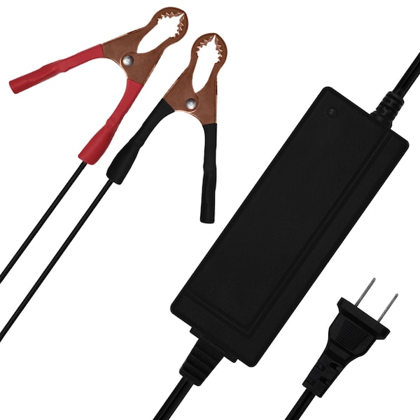 Mighty Max Battery 12V 2A CHARGER-MAINTAINER for 12V 5A Acme Security Systems BPS Battery - MAX3497138