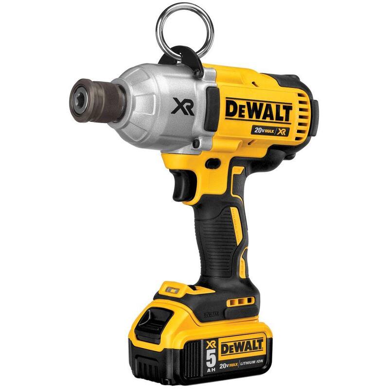 Llave de impacto inalámbrica sin escobillas DEWALT 20V MAX XR de alto torque de 7/16 pulgadas con mandril de liberación rápida (solo herramienta) - DCF898B