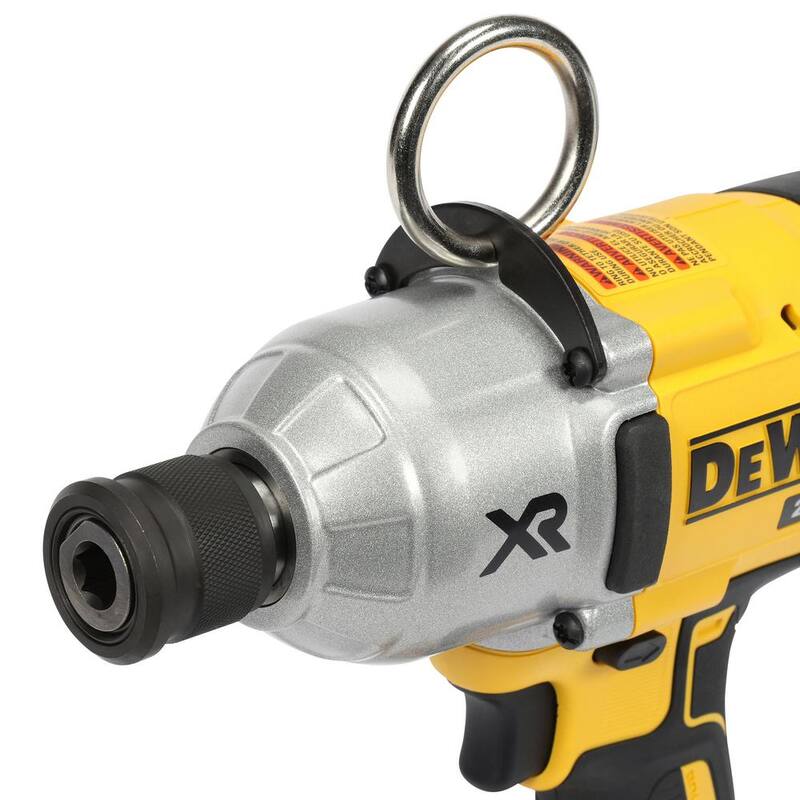 Llave de impacto inalámbrica sin escobillas DEWALT 20V MAX XR de alto torque de 7/16 pulgadas con mandril de liberación rápida (solo herramienta) - DCF898B