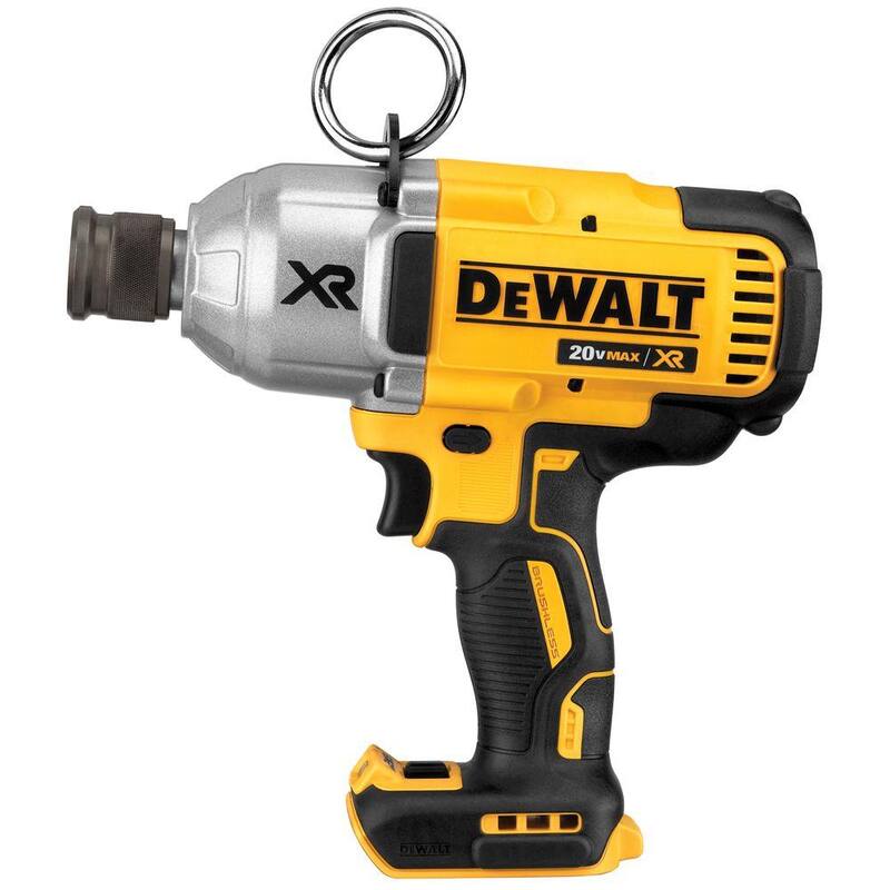 Llave de impacto inalámbrica sin escobillas DEWALT 20V MAX XR de alto torque de 7/16 pulgadas con mandril de liberación rápida (solo herramienta) - DCF898B
