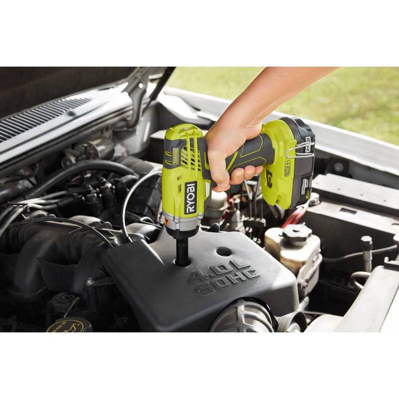RYOBI ONE+ 18V Llave de Impacto Inalámbrica de 3/8 pulgadas de 3 velocidades (solo herramienta) - P263