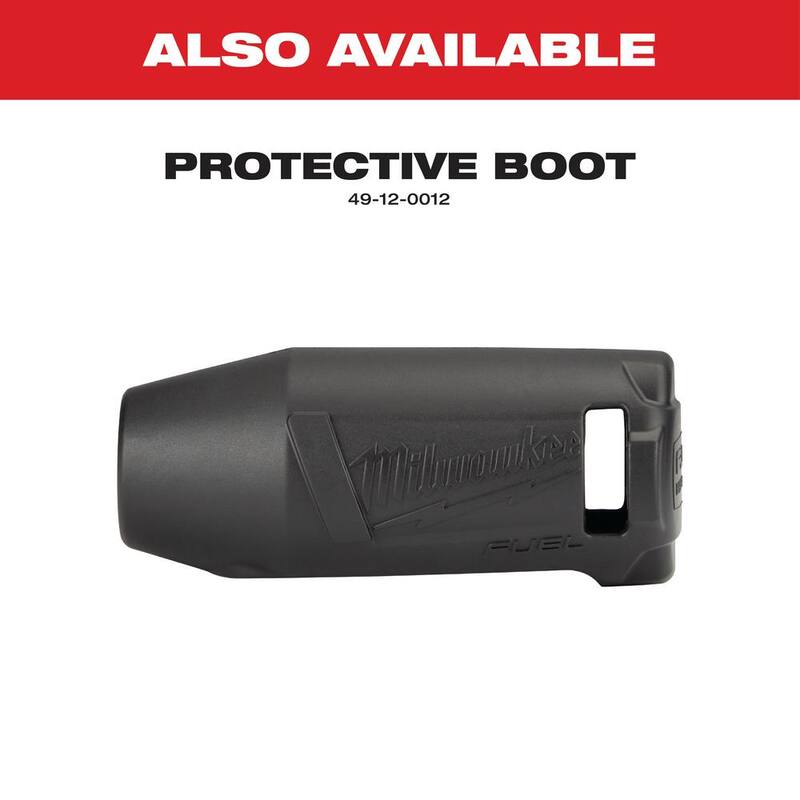 Llave de impacto inalámbrica sin escobillas Milwaukee M18 FUEL ONE-KEY de 18V con anillo de fricción de 1/2 pulgadas (herramienta solamente) - 2759B-20
