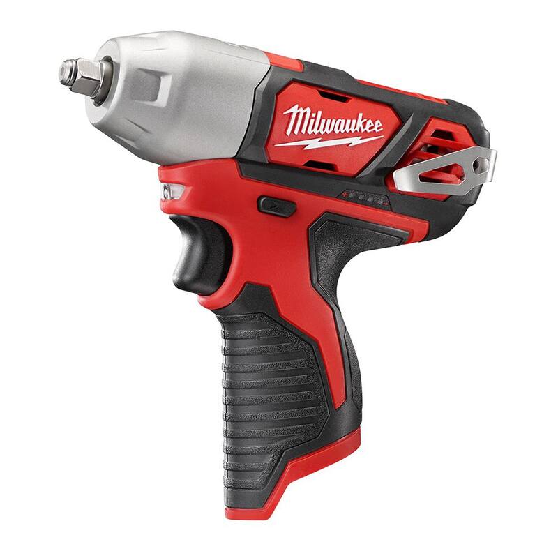 Llave de impacto inalámbrica de 3/8 de pulgada Milwaukee M12 de 12V de iones de litio (solo herramienta) - 2463-20