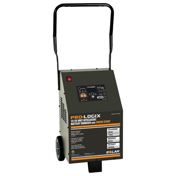 Clore Automotive 12/24V 60A PRO-LOGIX Wheel Charger with Boost - PL3760