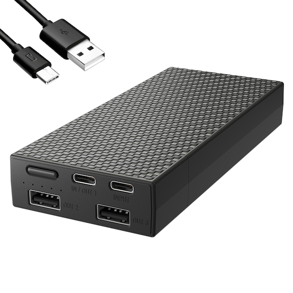 Nitecore NB20000 QC USB & USB-C 4 Port 20000mAh Power Bank - NB20000