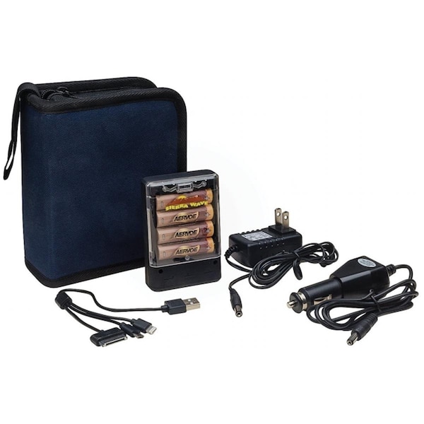 Aervoe 14 watt Power Hub Rechargeable AA Battery Charger - 9614
