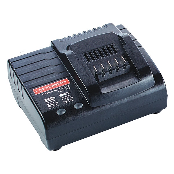 Rothenberger Battery Charger, 18V, Rapid, Tow-Prong - 1000001656