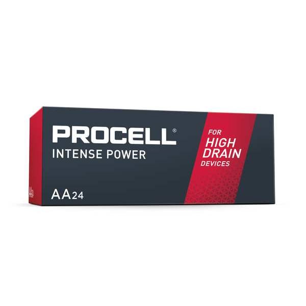 Procell Procell Intense AA Alkaline Battery, 1.5V DC, 24 Pack - PX1500