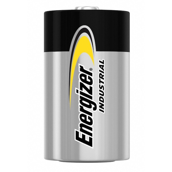 Energizer Industrial D Alkaline Battery, 1.5V DC, 12 Pack - EN95