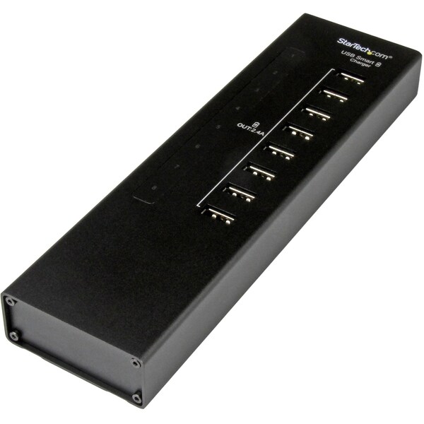 Startech.Com 8-Port Charging Station for USB Devices - 96W/19.2A - ST8CU824
