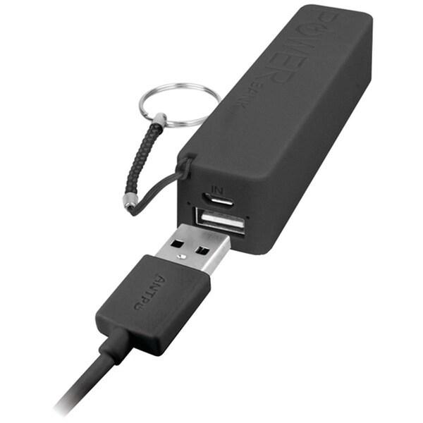 Virtual 2,600Mah Li-Ion Battery Bank - Black - VI808954