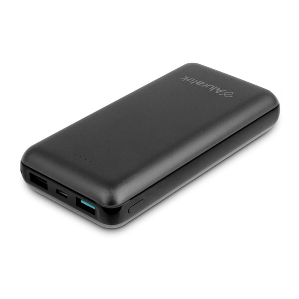 Aluratek 20,000 mAh Portable Battery Charger with Qualcomm Quick Charge 3.0 - AL305965