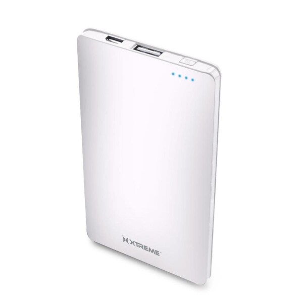 Xtreme 3000 mAh Power Bank, White - XBB8-0151-WHITE