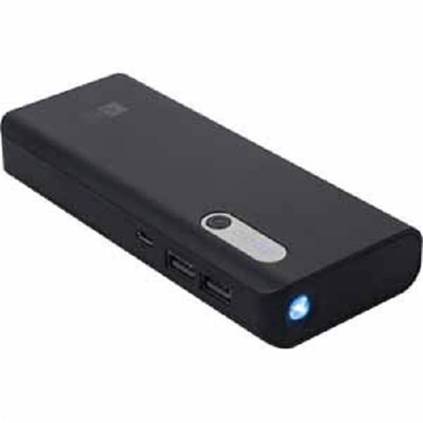 Doomsday 8000 mAh Power Bank Dual USB, Black - DO3237834