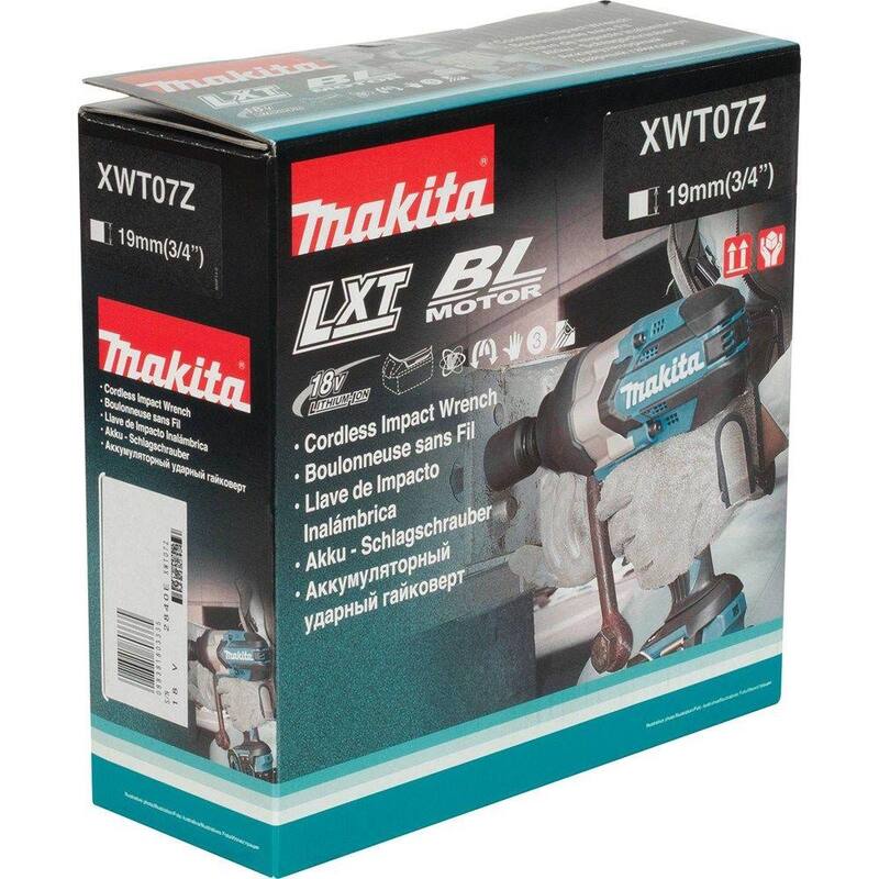 Llave de impacto inalámbrica de alto torque cuadrada de 3/4 pulg. 18V LXT de iones de litio (Herramienta solamente) - XWT07Z