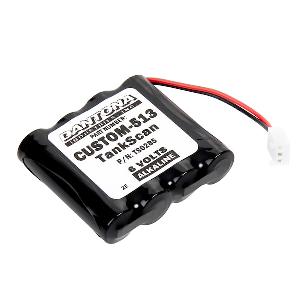 Dantona Custom Made Battery Pack, ATEK TS0285, TankScan TS0285 - CUSTOM-513