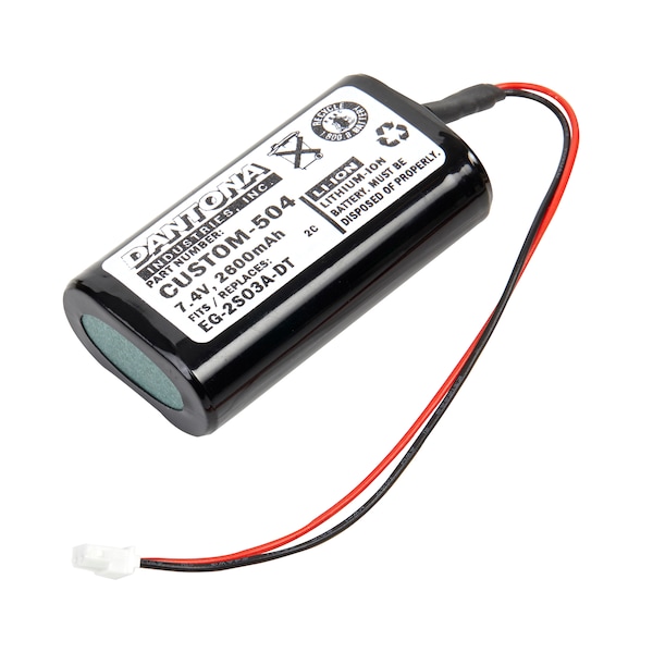 Dantona Custom Made Battery Pack, innoVolta IVM361866-2S268PM/SurgiTel Odyssey - CUSTOM-504