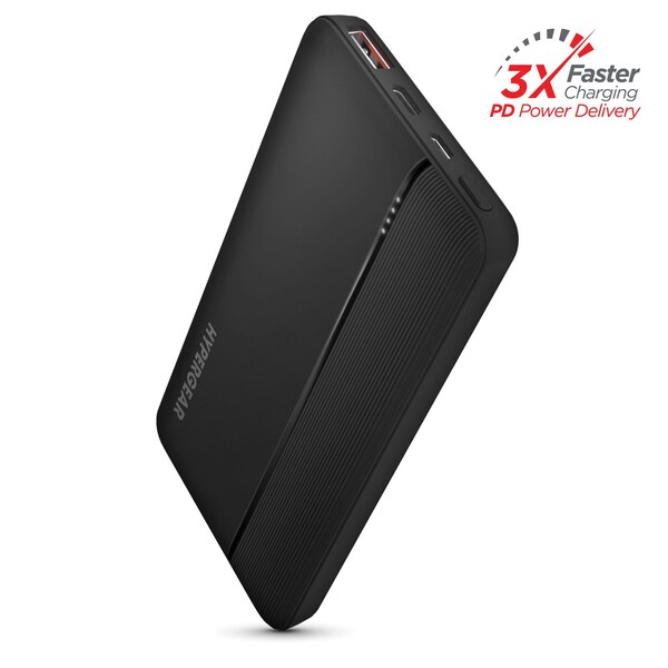 Hypergear USB-C Fast Charge Power Bank for iPhone and Android (10,000 mAh) - 15457