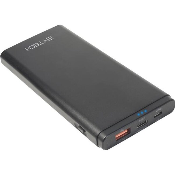 Bytech Bytech BYPB40108BK 4000W Dual USB Power Bank; Black - BYPB40108BK