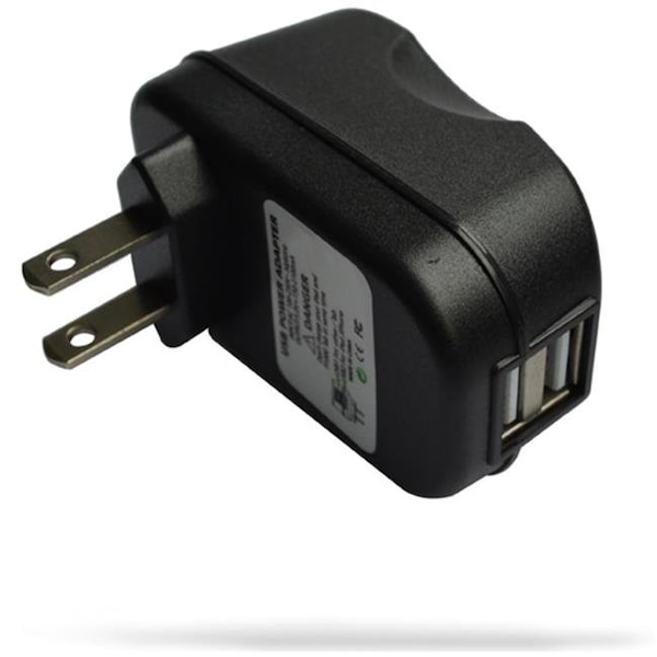 Rnd Accessories RND Accessories 2.4A Fast Dual USB AC Adapter Wall Charger For Samsung Smartphones - RND-AC2SAM