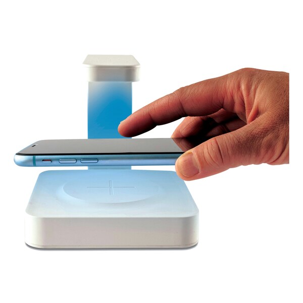 Itek Sterilizer and Wireless Phone Charger, White - UV-6/1782