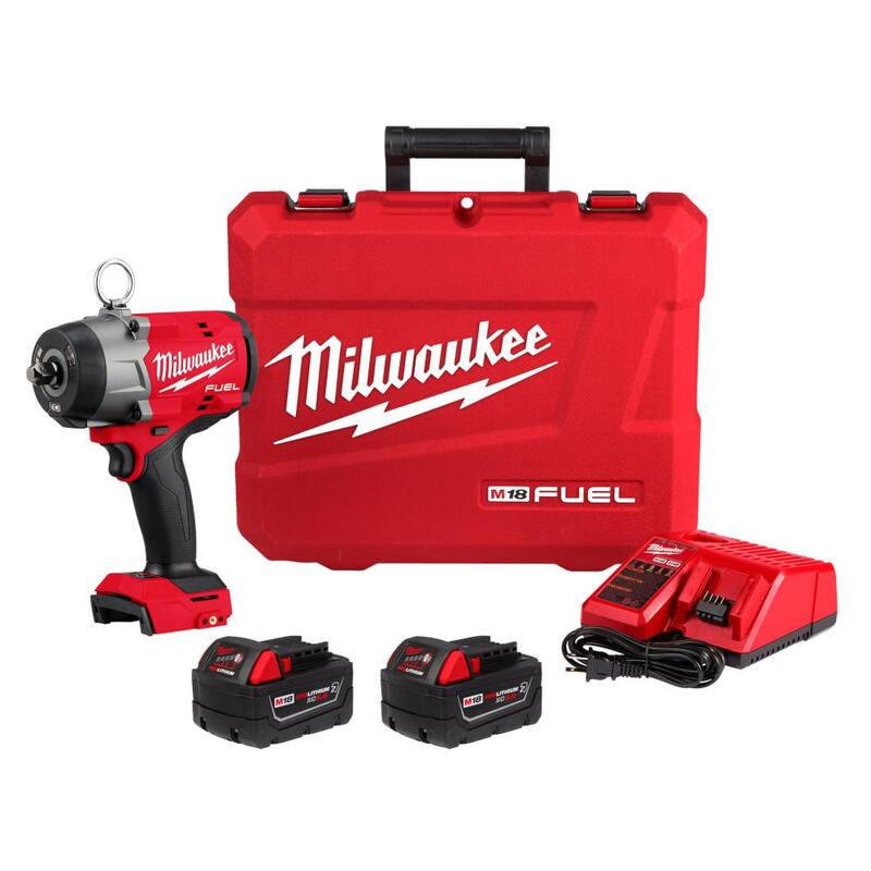 Milwaukee M18 FUEL18-Volt Lithium-Ion Brushless Cordless High Torque 1/2 in. Impact Wrench with Pin Detent Kit - 2966-22

Llave de Impacto sin Escobillas de Alto Torque de 1/2 pulgadas con Pasador de Retención - 2966-22