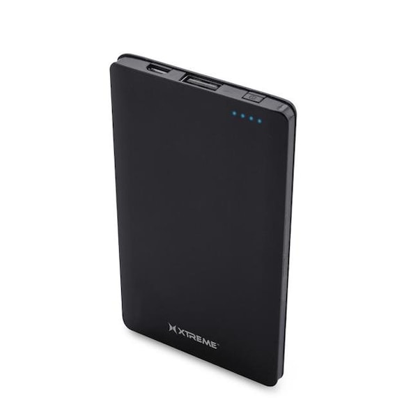 Xtreme Xtreme XBB8-0151-BLK 3000 mAh Power Bank; Black - XBB80151BLK