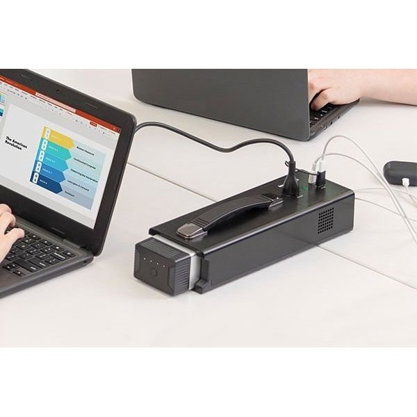 Kwikboost EdgePower Portable Power Station Personal Use Bundle 1 Battery, 1 Tabletop Unit, 1 Battery Charger - KBEP002