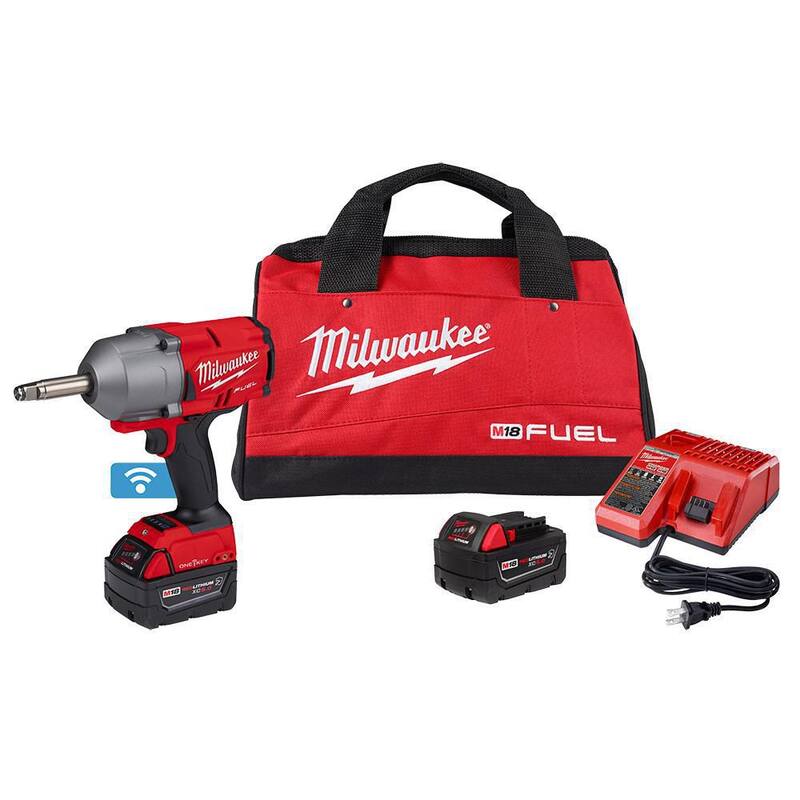 Milwaukee M18 FUEL ONE-KEY 18V Li-Ion Brushless Cordless 1/2 in. Ext Anvil Controlled Torque Impact Wrench w/Resistant Batteries - 2769-22R

Llave de impacto inalámbrica Milwaukee M18 FUEL ONE-KEY 18V Li-Ion sin escobillas de 1/2 in. con control de torque y baterías resistentes - 2769-22R