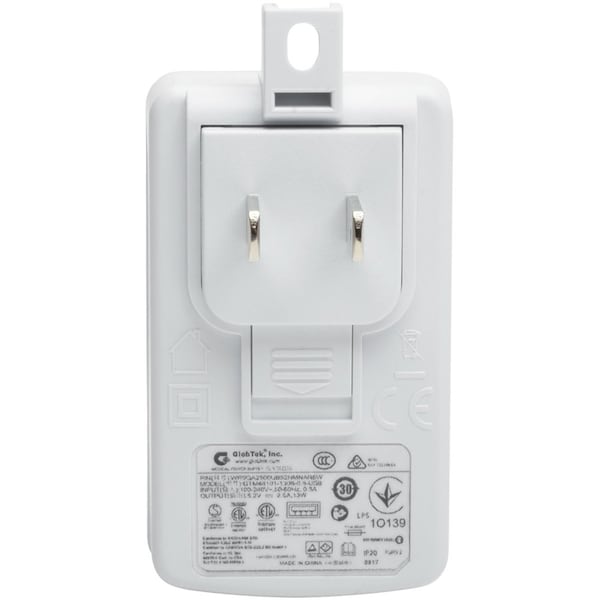 Tripp Lite USB Wall Outlet Charger, White - U280-001-W2-HG