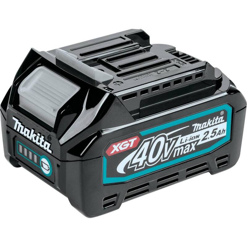 Juego de Llave de Impacto Inalámbrica Brushless de 4 Velocidades de 1/2 pulg. Makita de 40 V máx. XGT, 2.5Ah con Amoladora Angular Brushless de 5 pulg. - GWT05D-GAG13Z