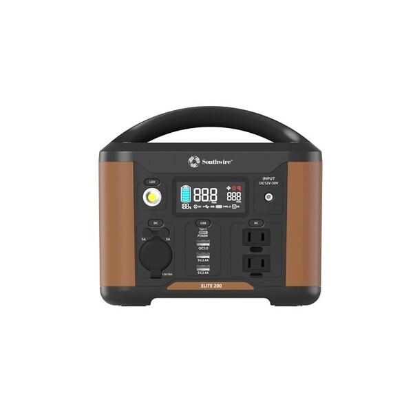 Southwire Elite 200 Portable Power Station, 12 V - 53250