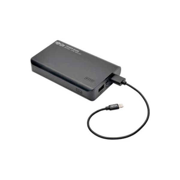 Tripp Lite Tripp Lite Portable 10,000mAh Dual-Port Mobile Power Bank USB Battery Charger with LED Flashlight - UPB-10K0-2U